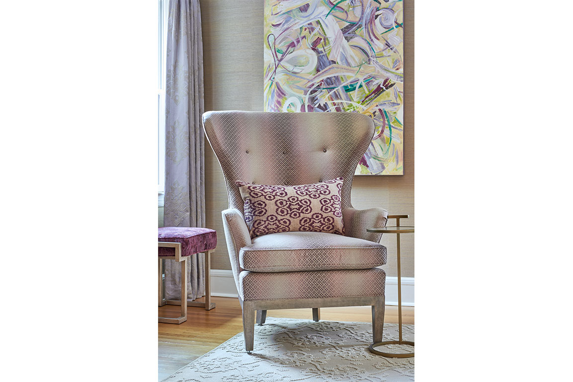 Violet Purple Living Room Chair Design