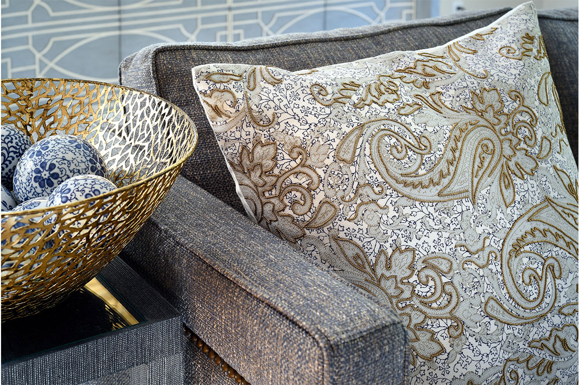 Gold Accents Textile By Liepold Design Group